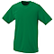 S/S PERFORMANCE T-SHIRT GREEN Front Angle Left